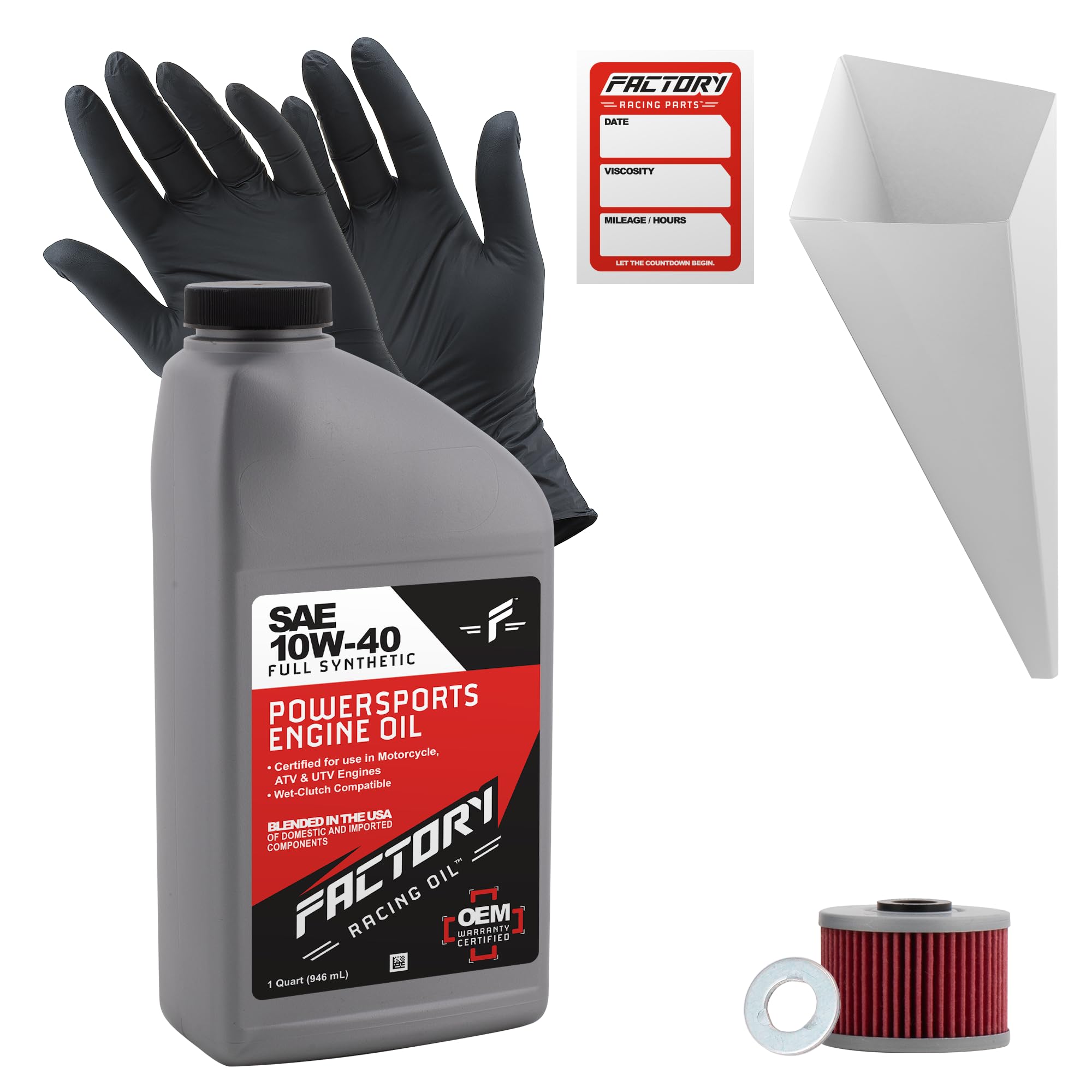 Amazon.com: Factory Racing Parts Oil Change Kit compatible with